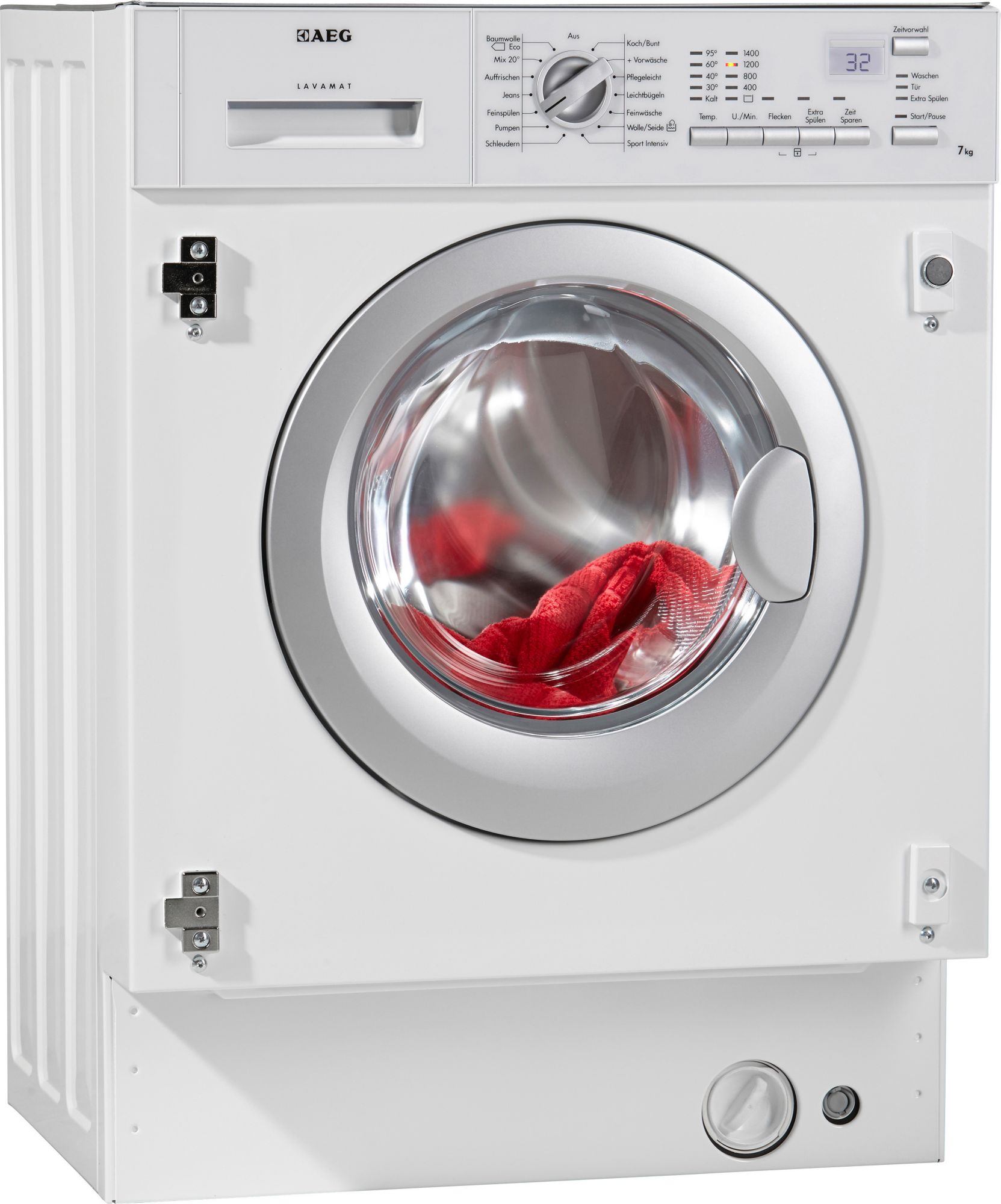 AEG ELECTROLUX AEG L61470BI Weiß Einbau-Waschmaschine, 7kg, A++ (EEK: A++)