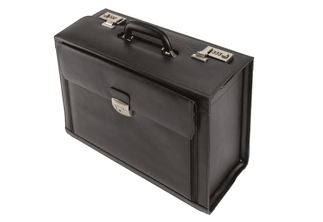 ALASSIO® Alassio® Pilotenkoffer aus Leder mit Laptopfach, »Ferrara«