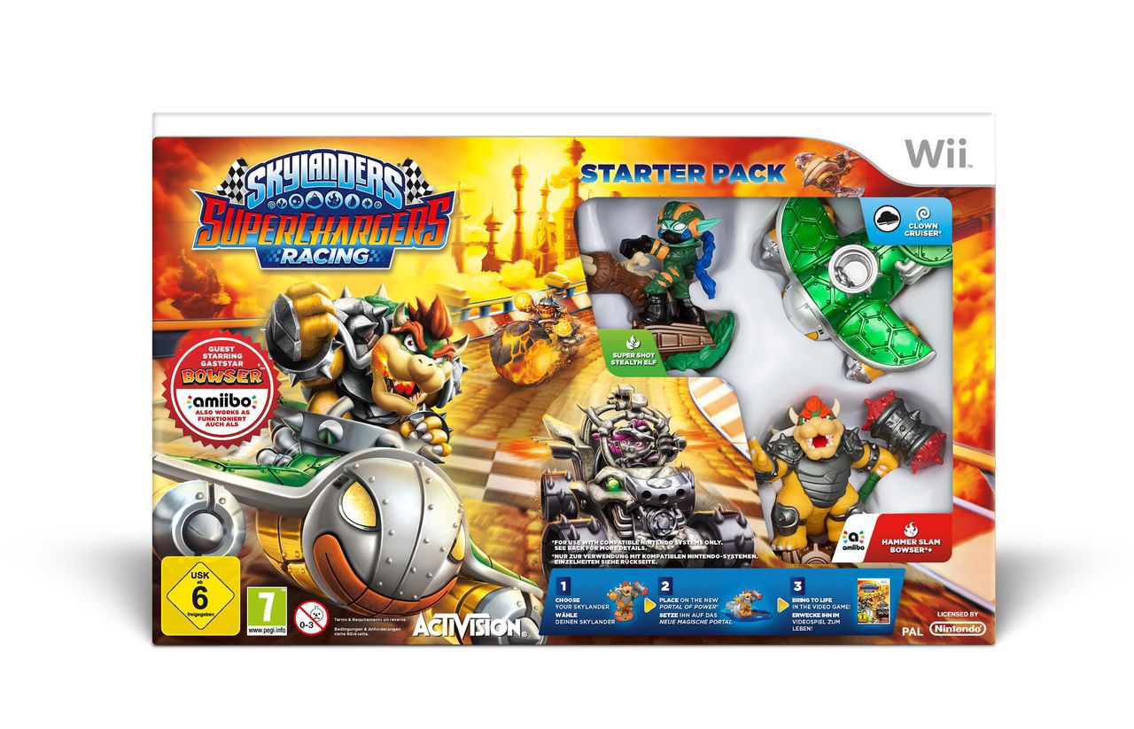 ACTIVISION Activision Wii - Spiel »Skylanders SuperChargers Racing Starter Pack«