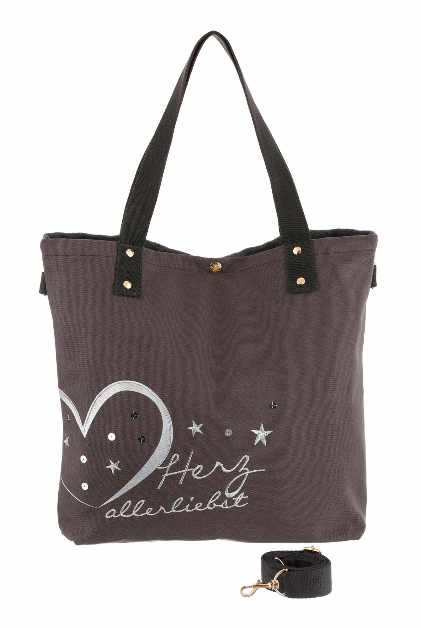 ADELHEID Shopper »Herz allerliebst«
