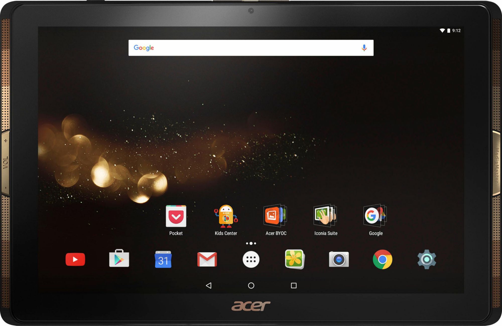 ACER Acer Iconia Tab 10 A3-A40 Tablet Wi-Fi 64 GB Full HD IPS Android 6.0 schwarz