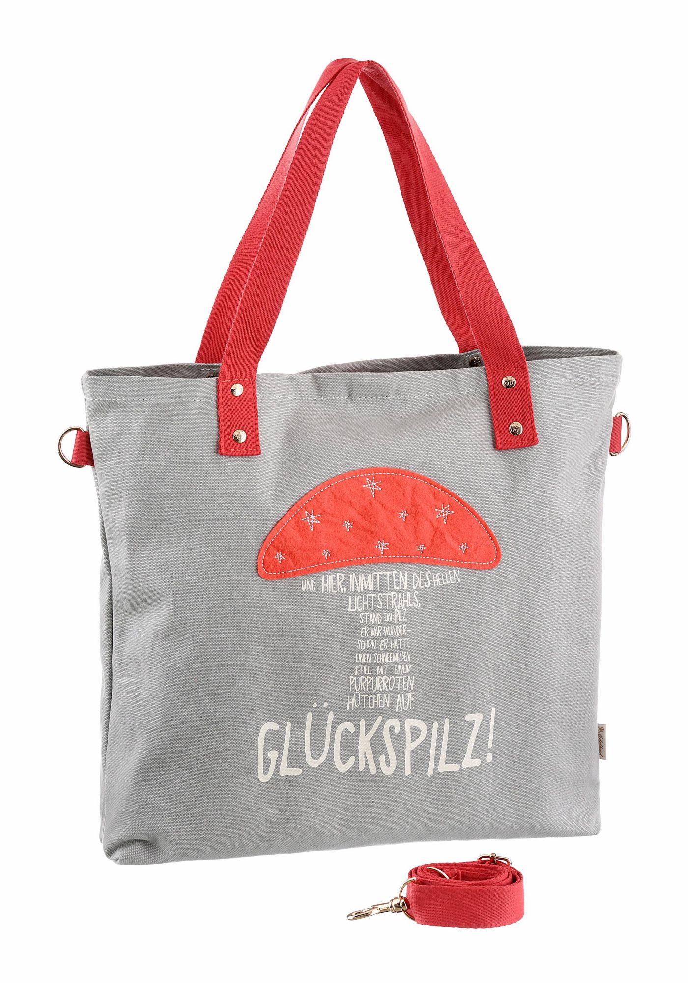 ADELHEID Shopper »Glückspilz«