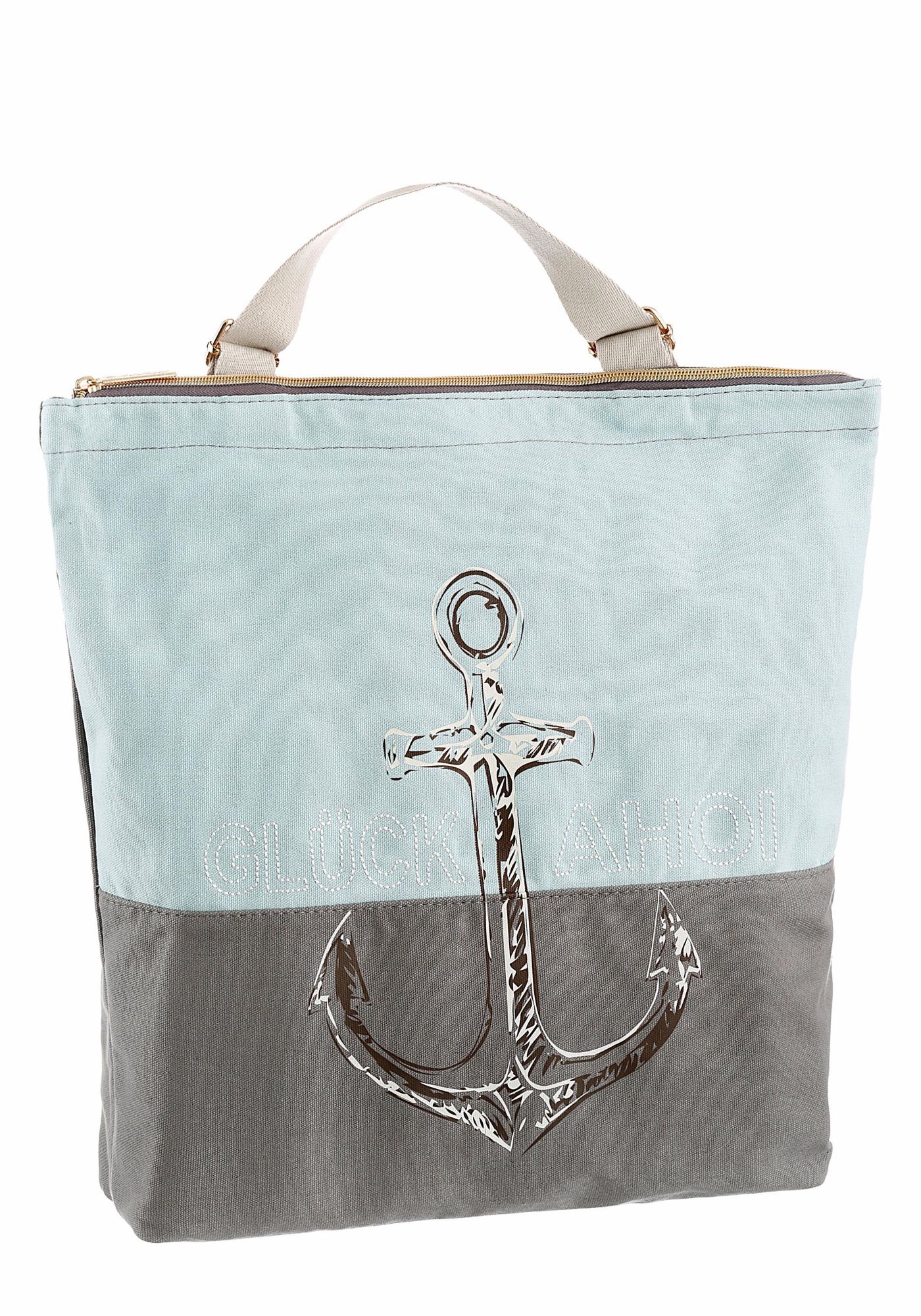 ADELHEID Shopper »Glück Ahoi«