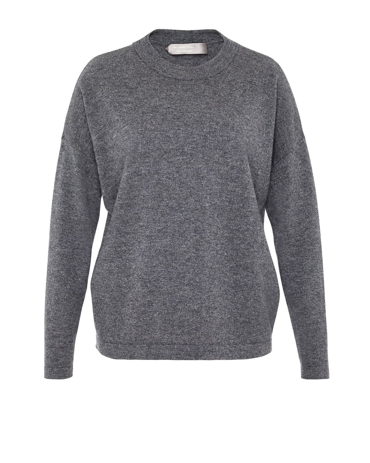 HALLHUBER Transparenter Lurex Pullover weit geschnitten