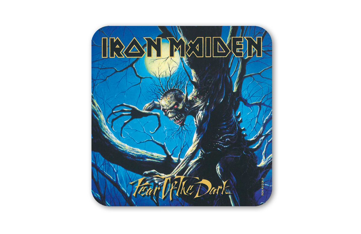 LOGOSHIRT Untersetzer mit Iron Maiden Album Motiv