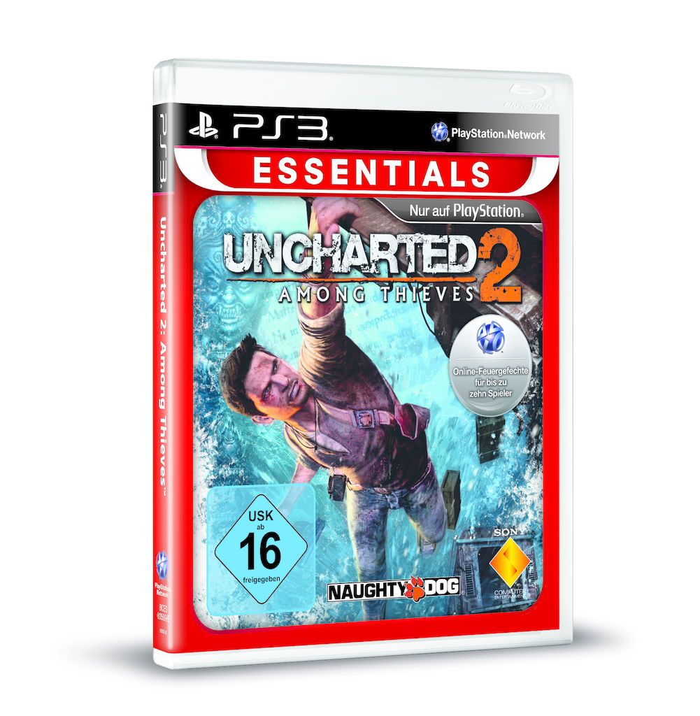 sony playstation 3 - spiel »uncharted 2: among thieves - essentials«