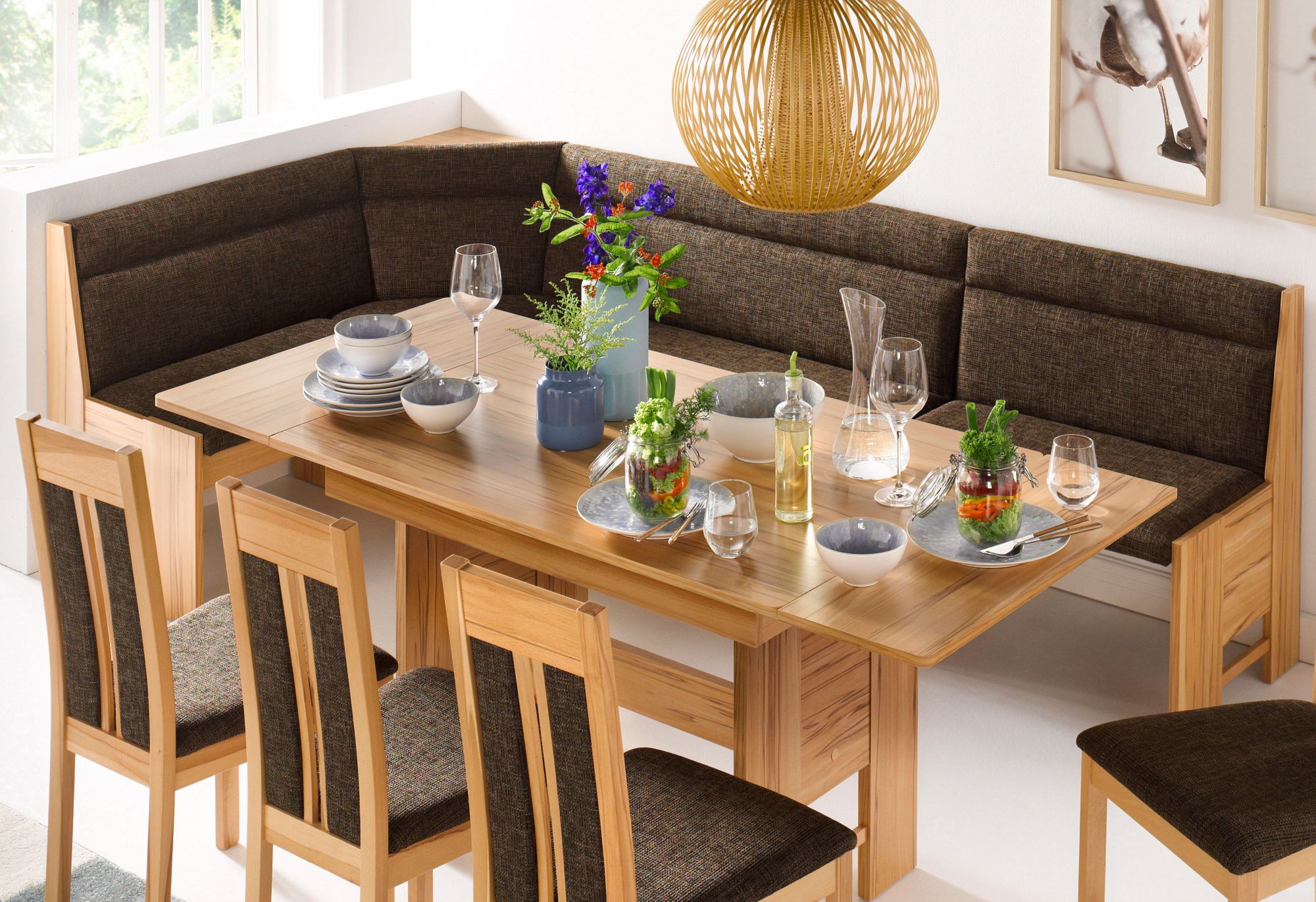 Eckbank günstig online kaufen beim schwab versand Eckbank küche weiß holz