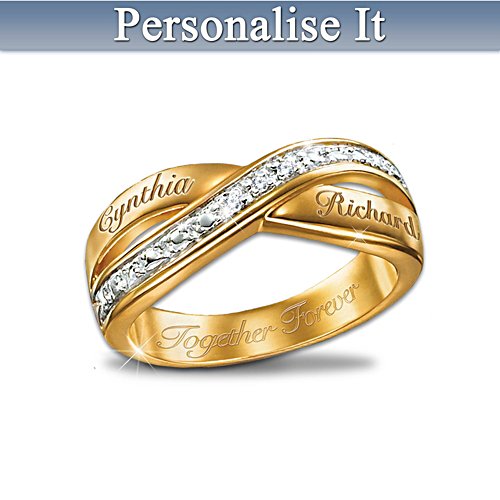'Eternity' Personalised Diamond Ring