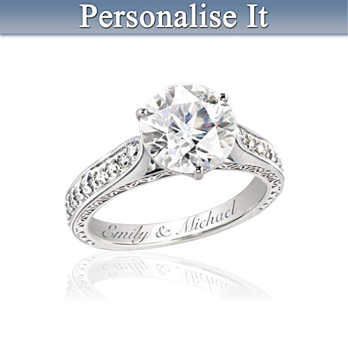 "Love's Perfection" Personalised Ring