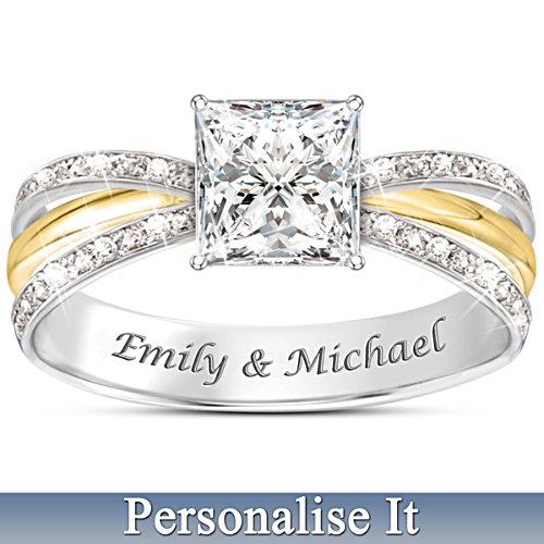 All Our Love Personalised Ring