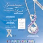 Birthstone necklace for deals granddaughter