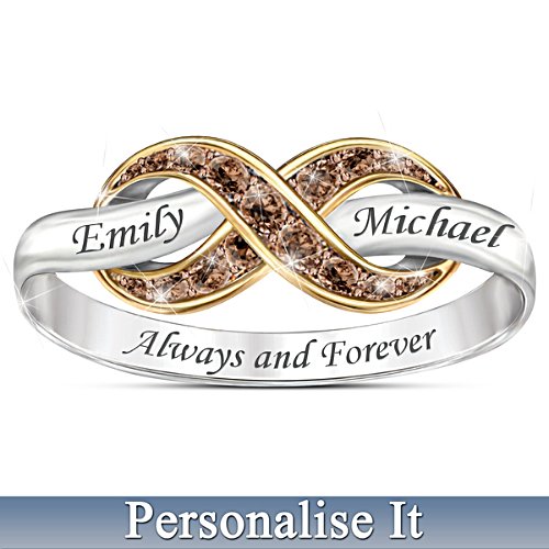 Always & Forever Personalised Diamond Ring