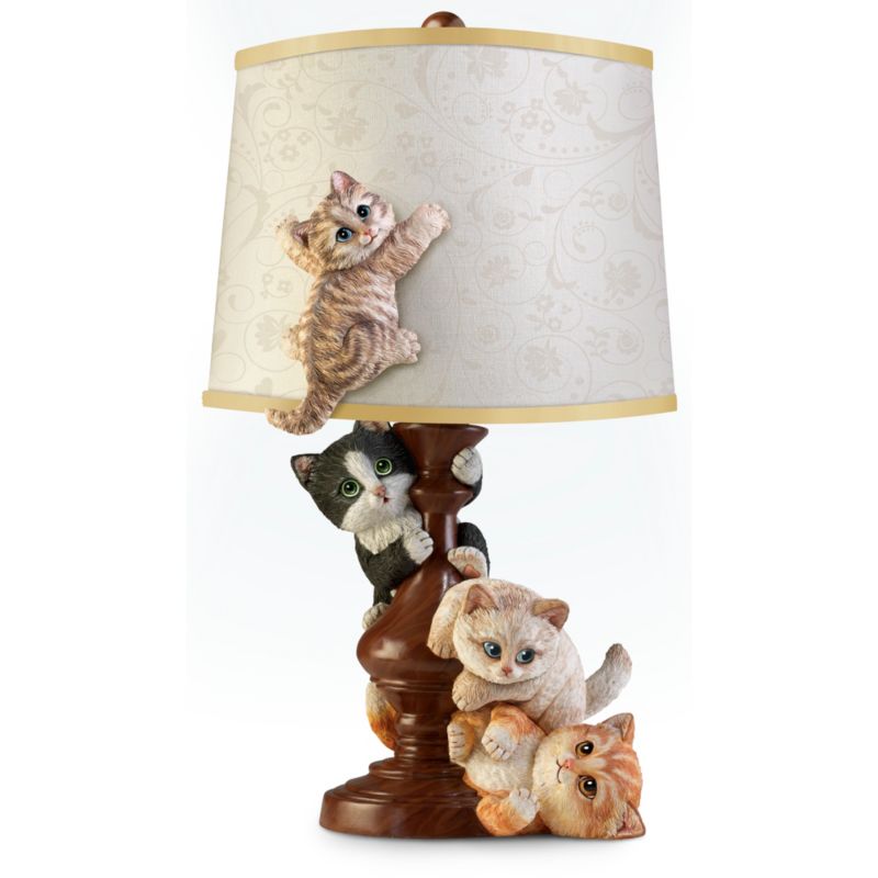 Cat-Tastrophe Sculpted Lamp