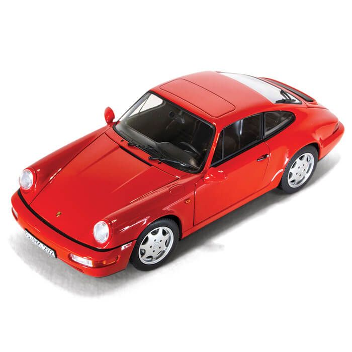 Porsche 911 Carrera 2 Rojo 1990 1:18 – Réplica de alta calidad