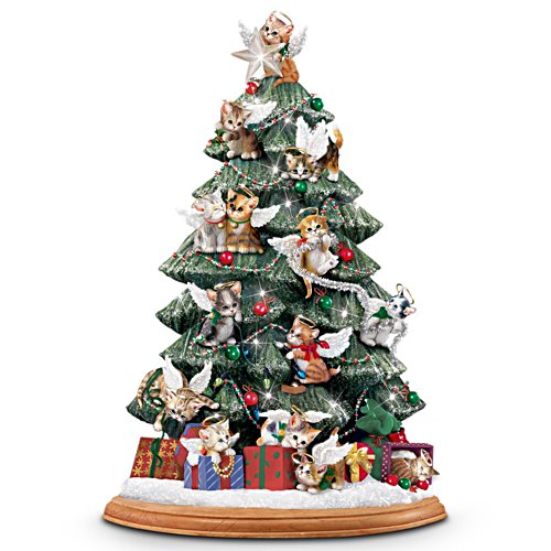 "Purr-fect Holiday" Tabletop Christmas Tree