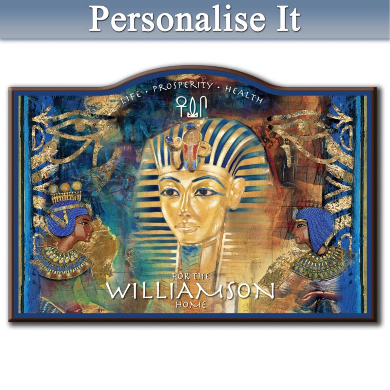 Egyptian Blessing Personalised Sign