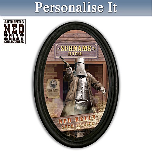Ned Kelly Hotel Personalised Framed Plate