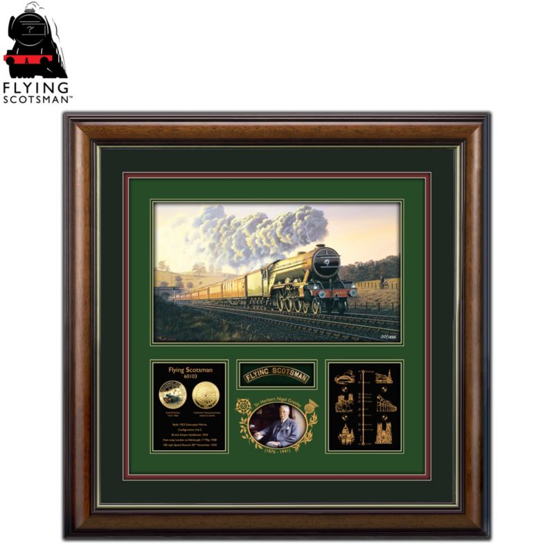 Flying Scotsman Legend Of Steam Gallery Editions Print