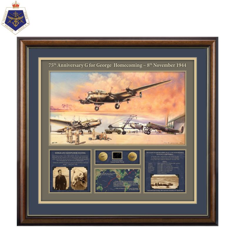 G for George 75th Anniversary Homecoming Gallery Editions Print