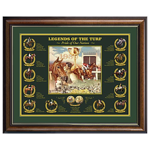 Legends of the Turf Horseracing Gallery Editions Print