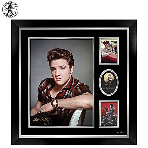 "Elvis Presley" The King of Rock and Roll™ Gallery Edition Print