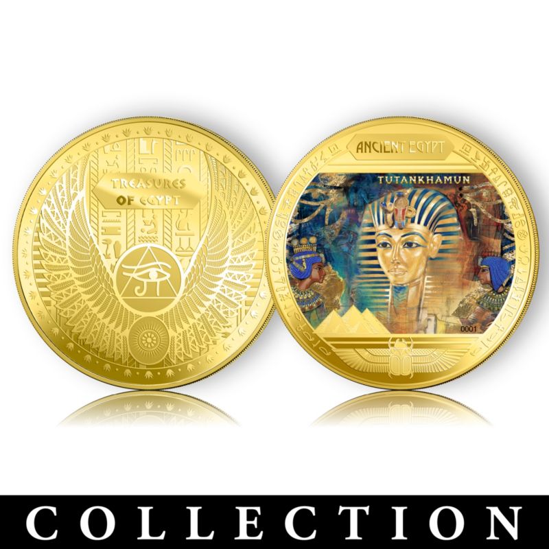 Treasures of Egypt Golden Proof Coin Collection