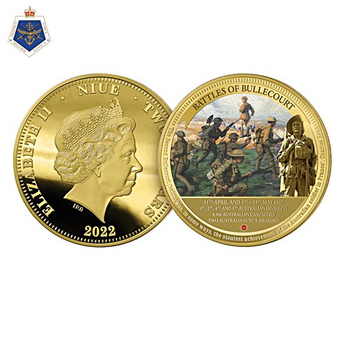 First and Second Battles of Bullecourt Commemorative Coin