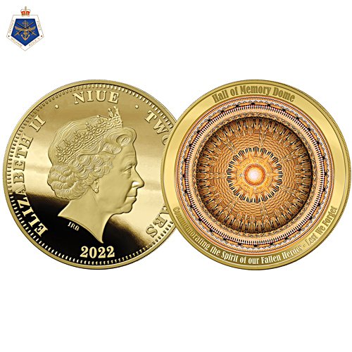 Hall of Memory Dome Commemorative Proof Coin 