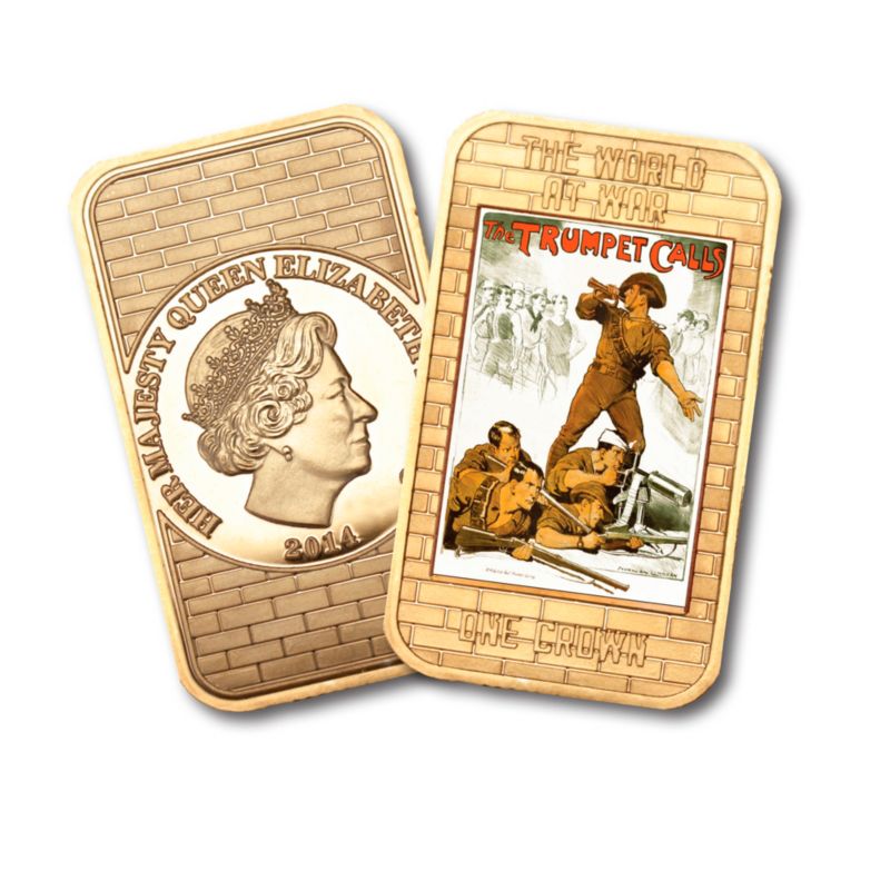 The Trumpet Calls Iconic Posters Ingot Coin