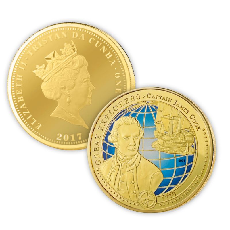 Captain James Cook Golden Crown