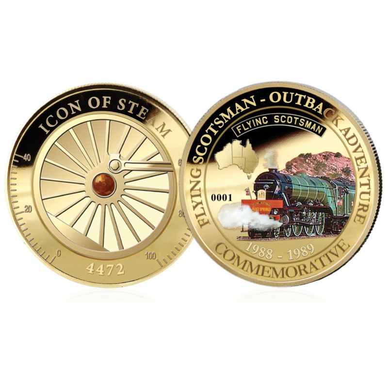 Outback Adventure Flying Scotsman Official Golden Commemorative