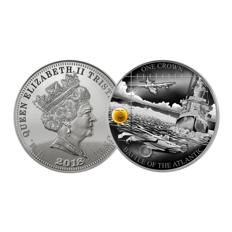 Battle for the Atlantic 75th Anniversary Silver Dollar