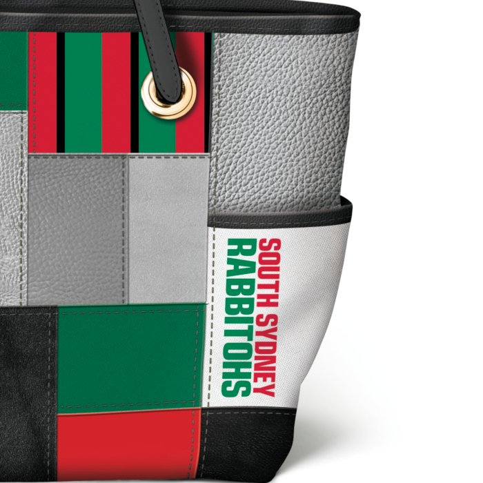 South Sydney Rabbitohs NRL Neoprene Cooler Bag Shopping Grocery Reusable Gift 