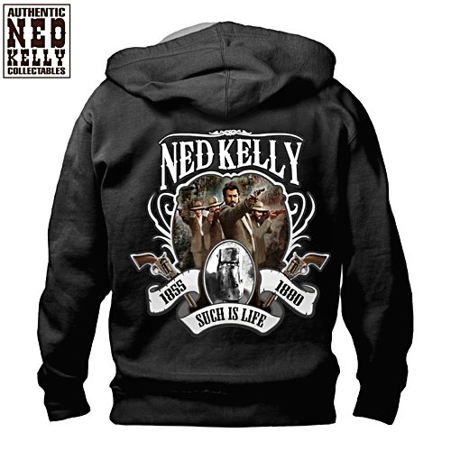 Ned Kelly Hoodie with Image of the Kelly Gang 