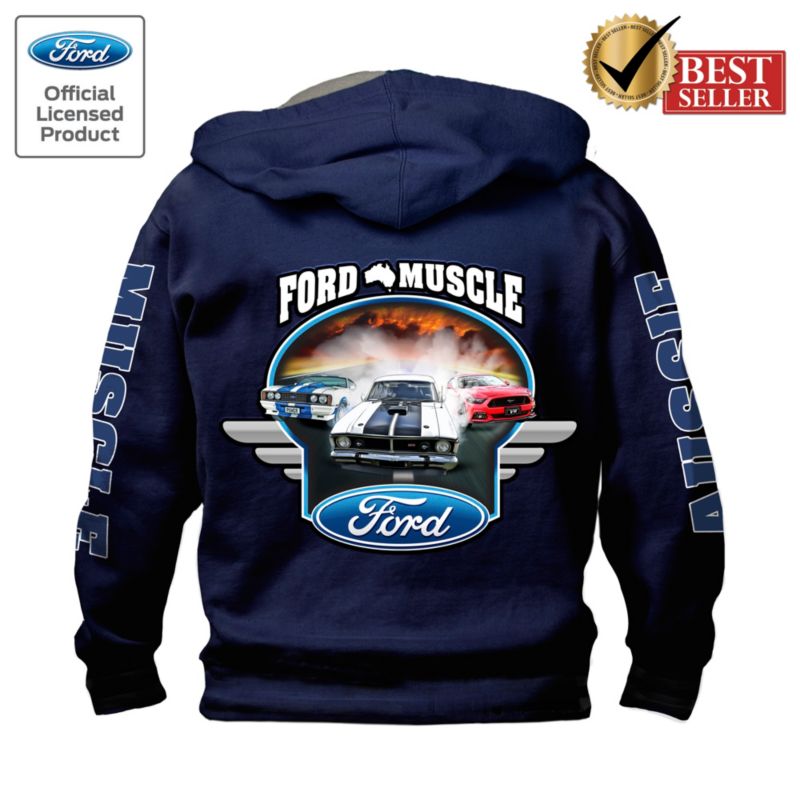 women's mustang hoodie