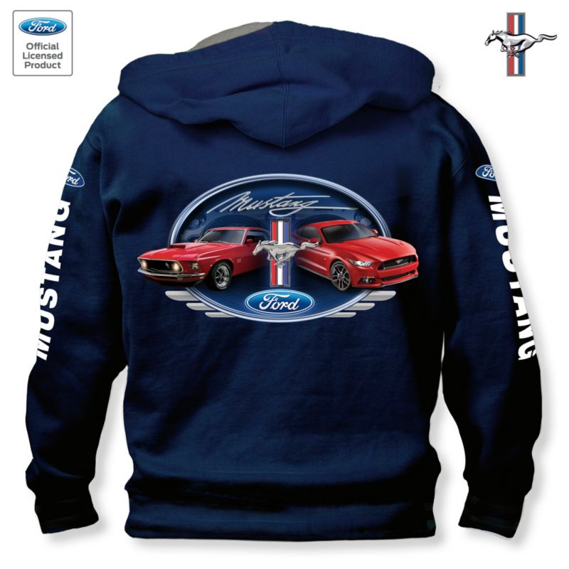 ford mustang hoodie clothing