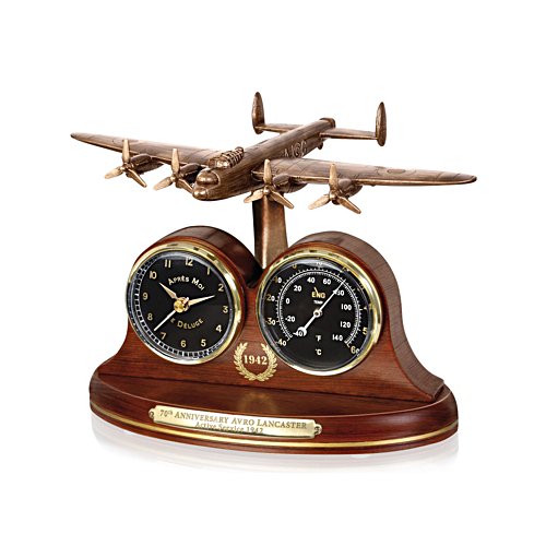 70th Anniversary Lancaster Desk Clock