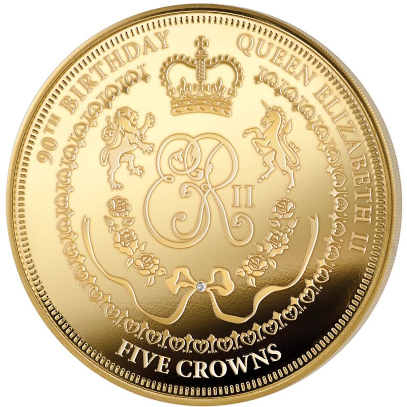90th birthday crown