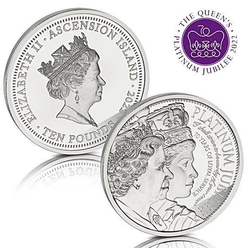 The Platinum Jubilee Ten Pound Coin 