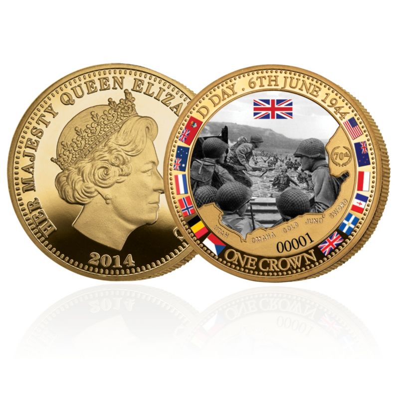 'The D-Day Landing' Golden Crown