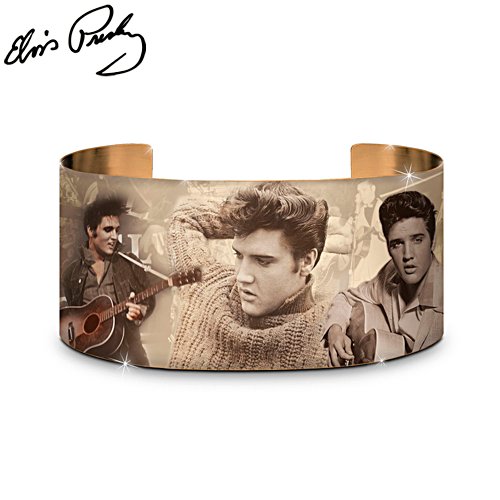 ‘Burning Love’ Elvis™ Copper Cuff Bracelet