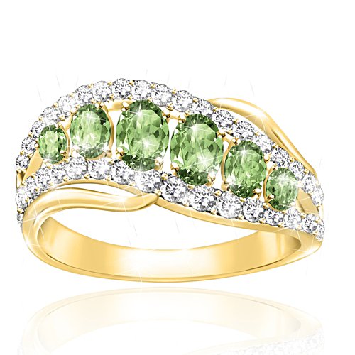 Lucky Country Peridot Ring