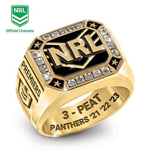 2023 Telstra NRL '3-Peat' Premiers Panthers Men’s Ring