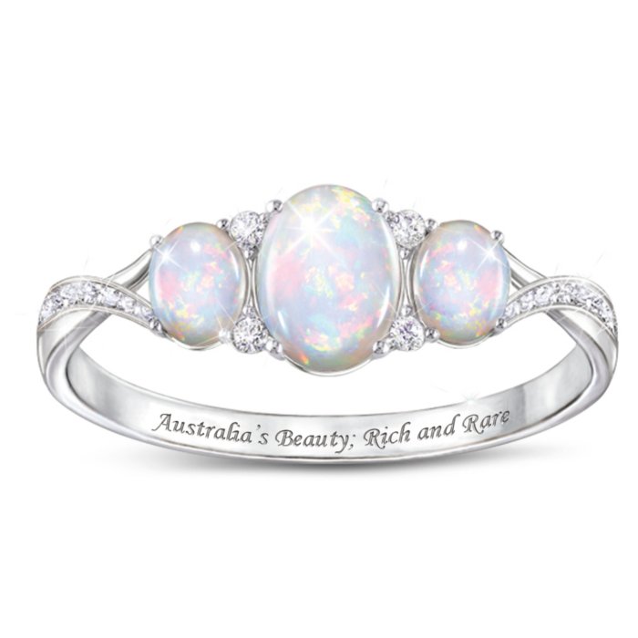 Australian Opal Ladies' Ring