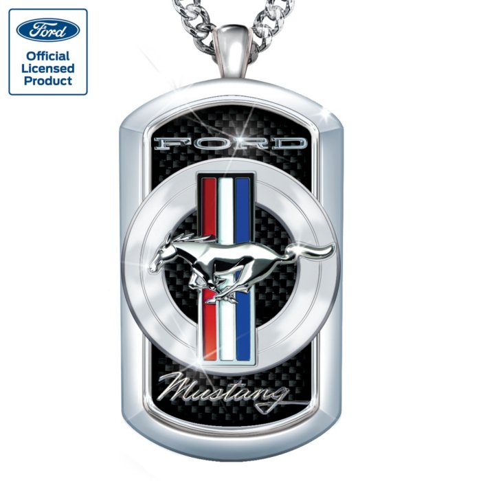 CANTERBURY BULLDOGS NRL COLOUR DOG TAG CHAIN MENS NECKLACE JEWELLERY ACCESSORIES 