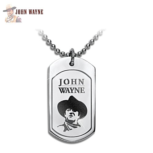 John Wayne Dog Tag