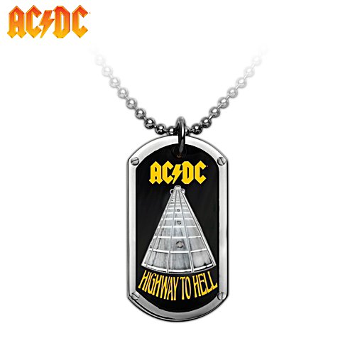 AC/DC High Way to Hell Dog Tag