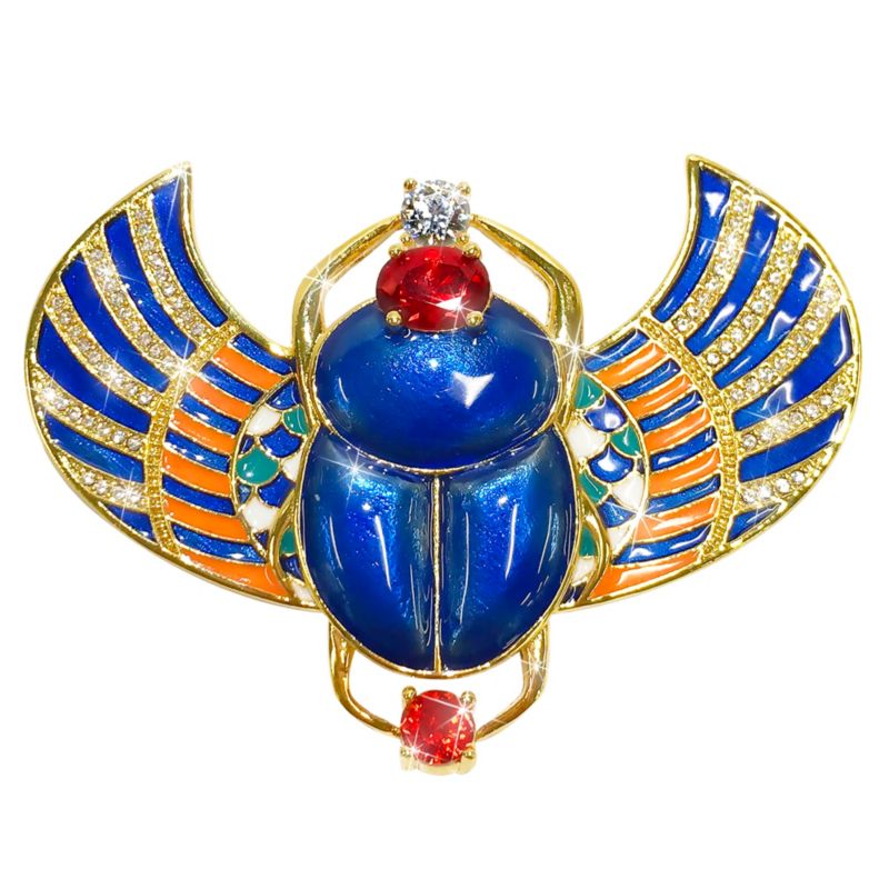 Sacred Treasure of Egypt Diamonesk® Brooch