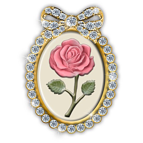 Queen’s Centenary Rose Brooch
