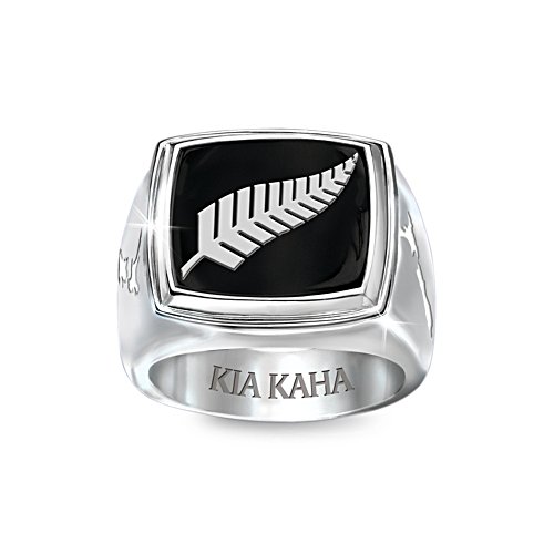 Proud to be a New Zealander Kia Kaha Men's Ring